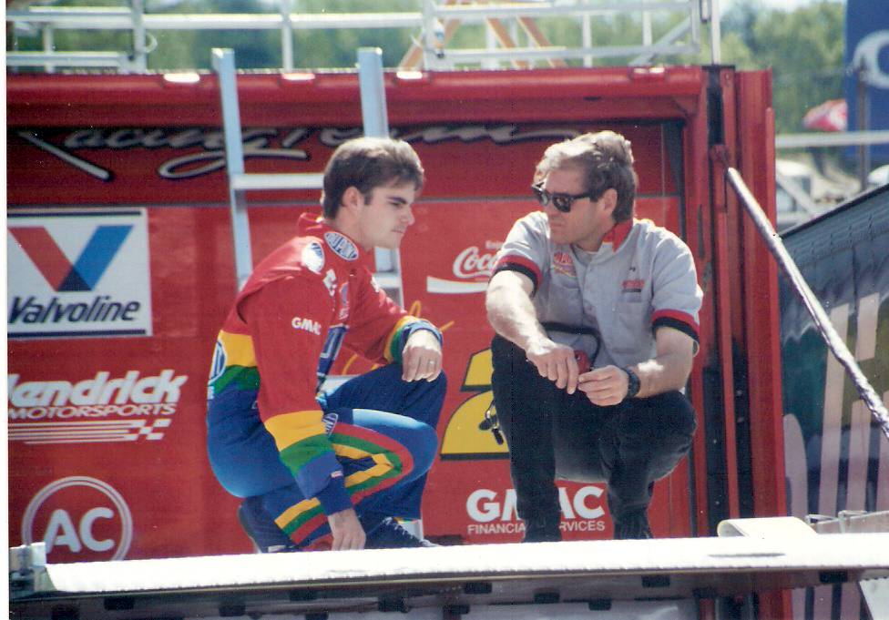 JEFF GORDON & RAY EVERNHAM