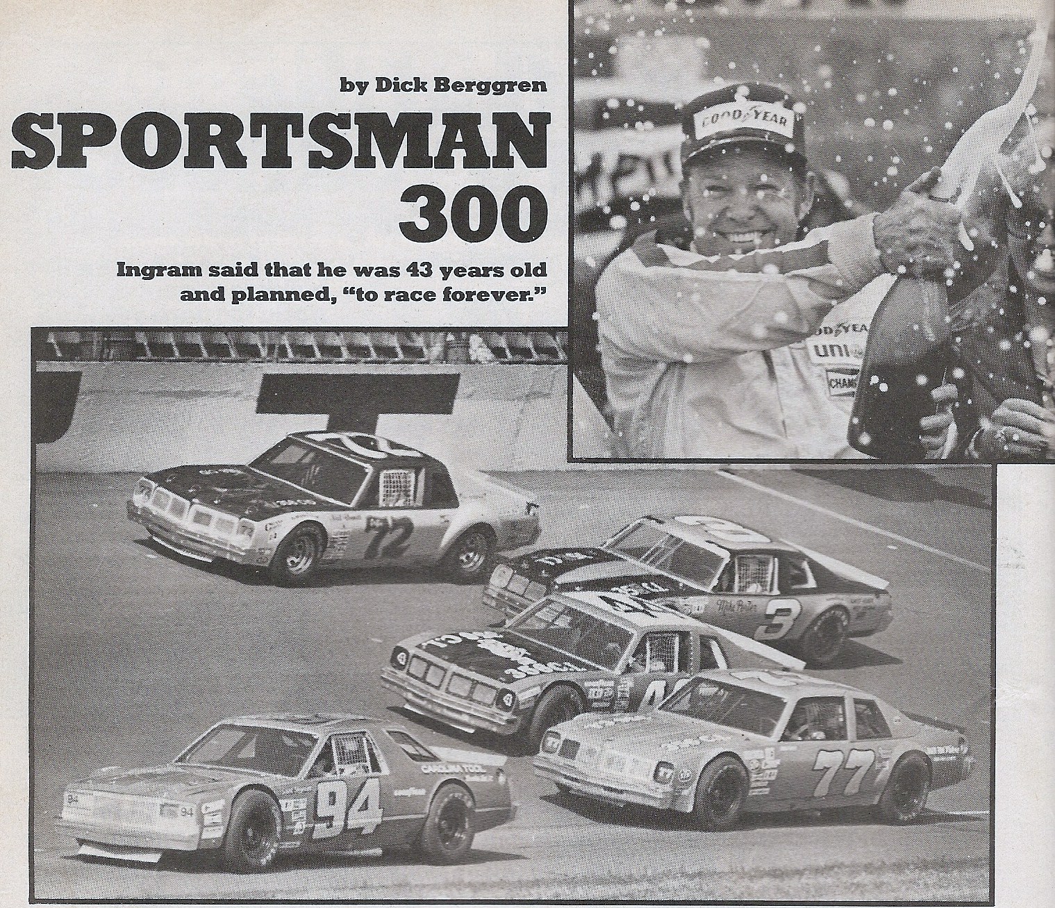 Ingram wins Daytona Sportsman 300 1980