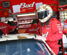 Dale with camo helmet