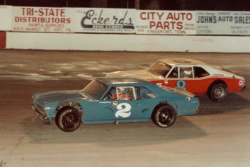 2-Dave Marcis/8-Dale Earnhardt