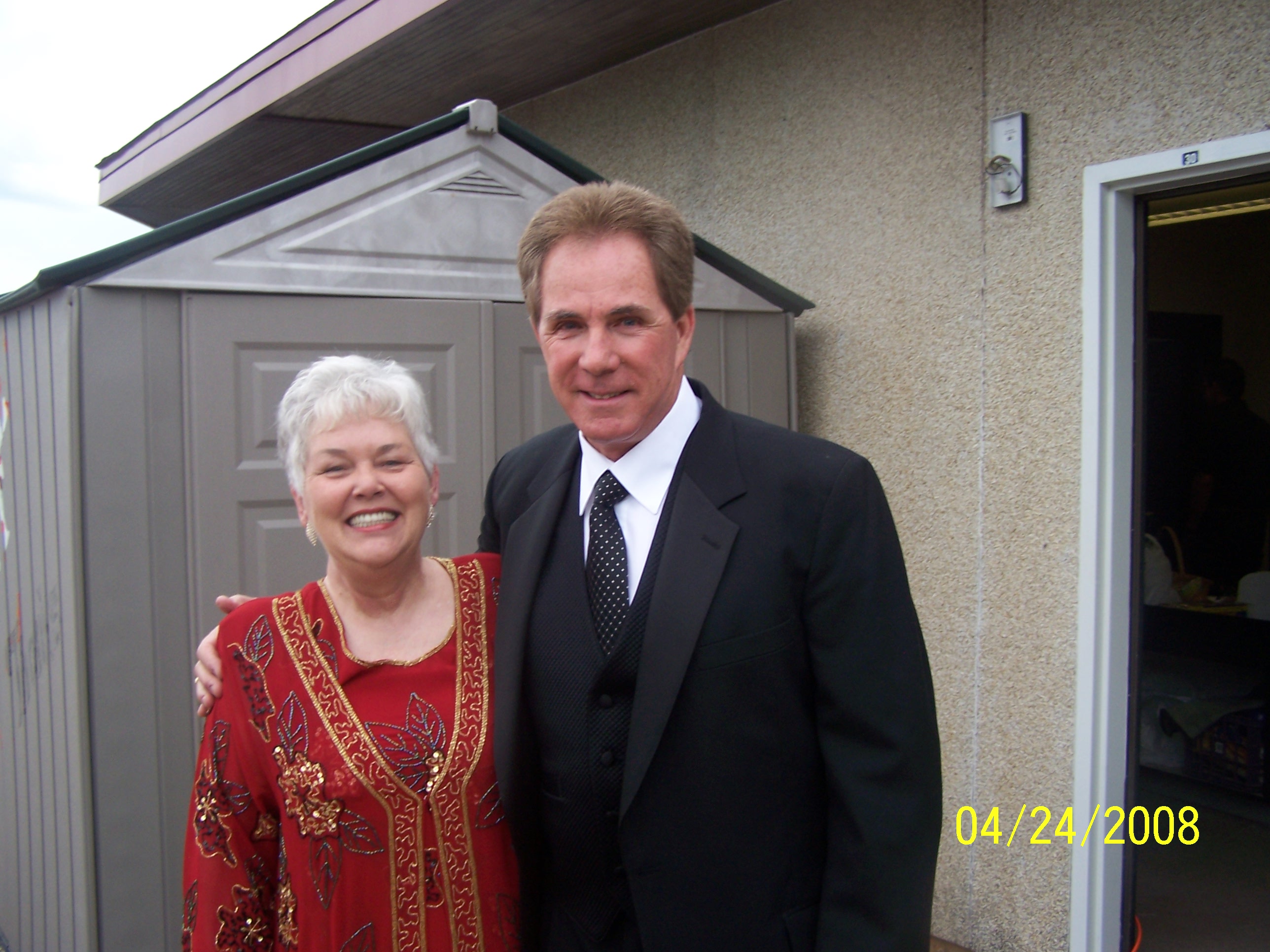 Wanda Lund Early and Darrell Waltrip