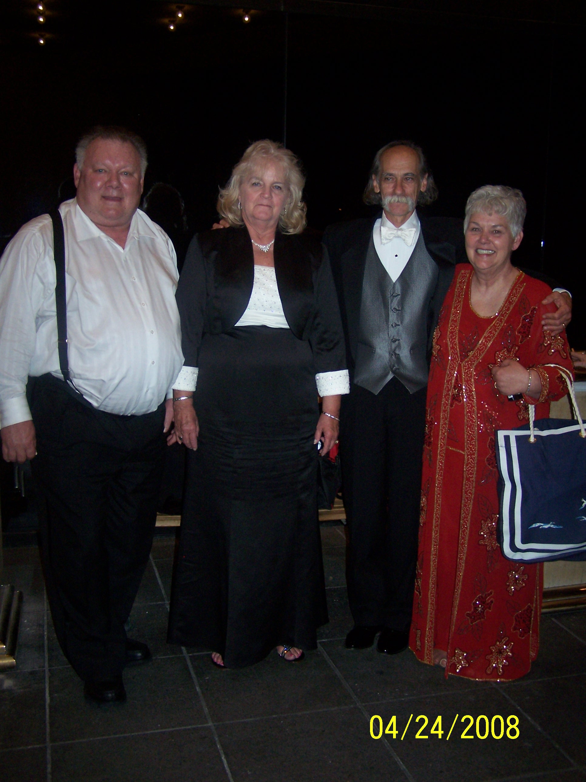 Harry Lee Hyde Jr., Carol Henry. David Lefever and Wanda Lund Early
