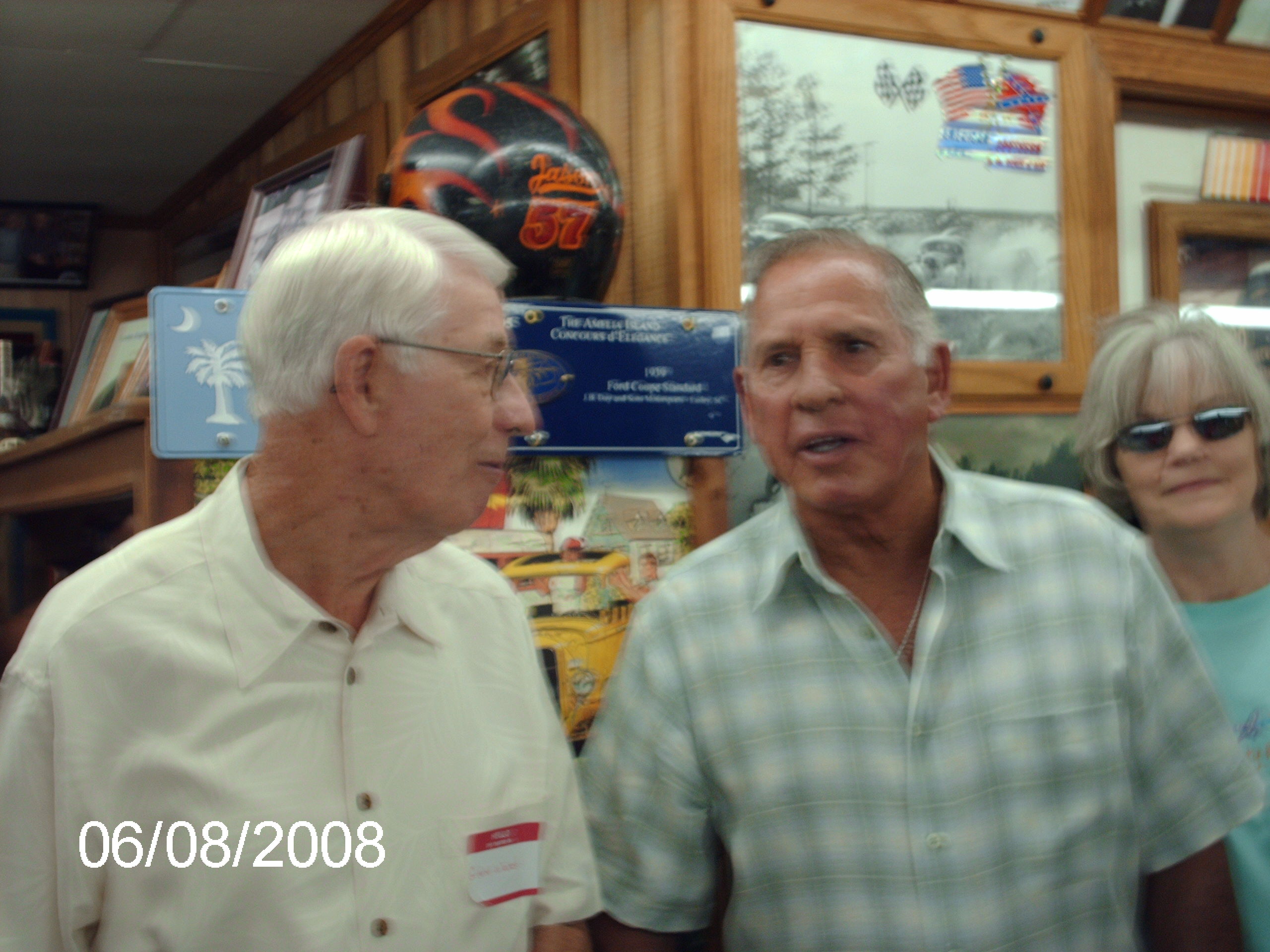 Glen Wood and David Pearson