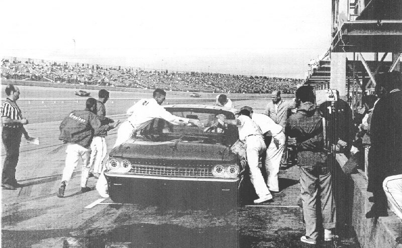 Marvin Panch drove a Marion Cox owned and prepared Ford to victory in the 1965 Permatex…
