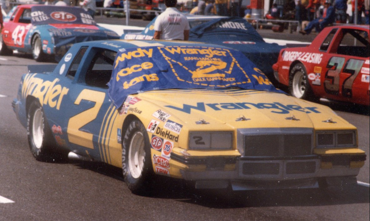 Dale Earnhardt 2 Wrangler Pontiac Martinsville 1981