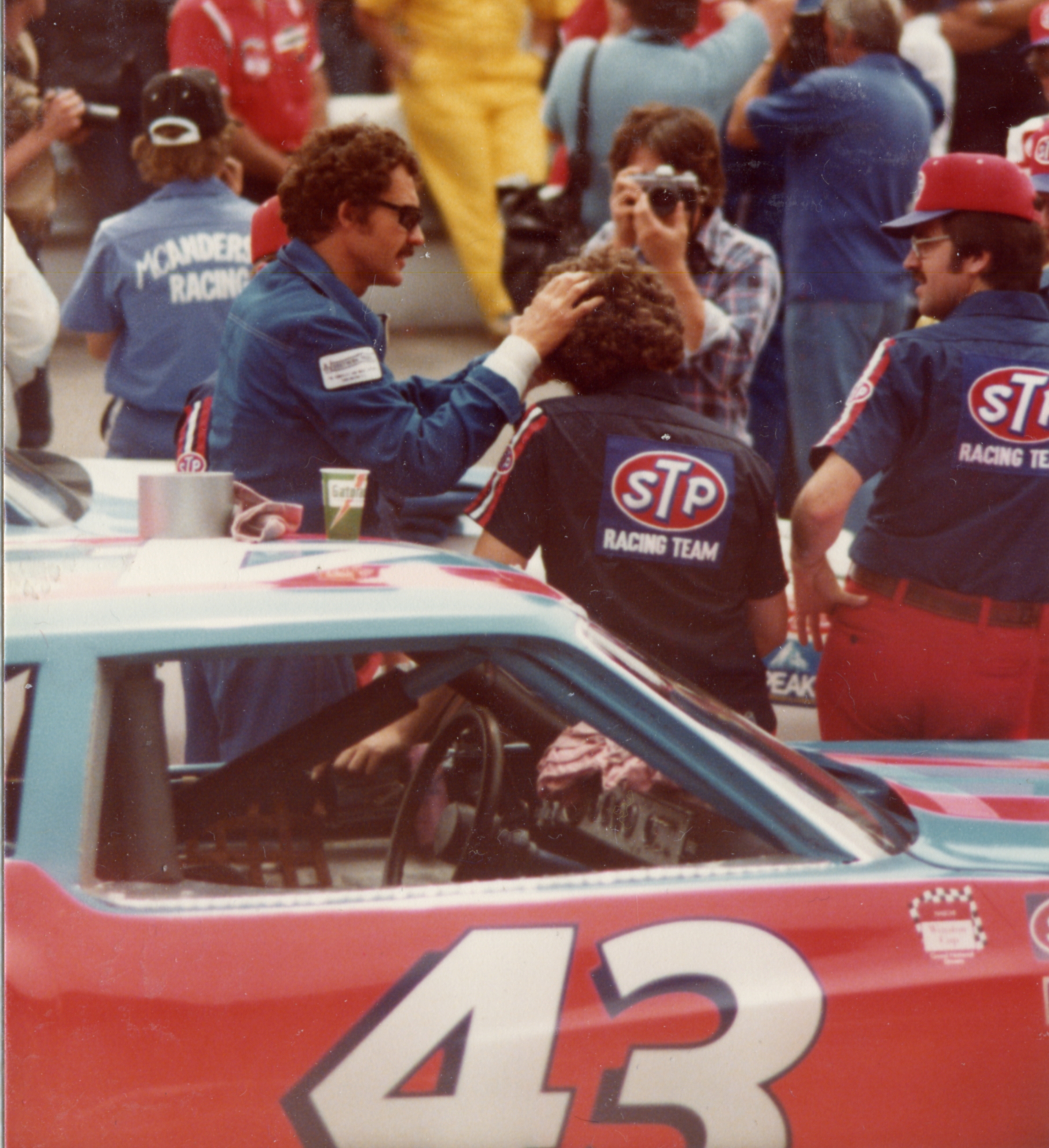 Richard and Kyle Petty