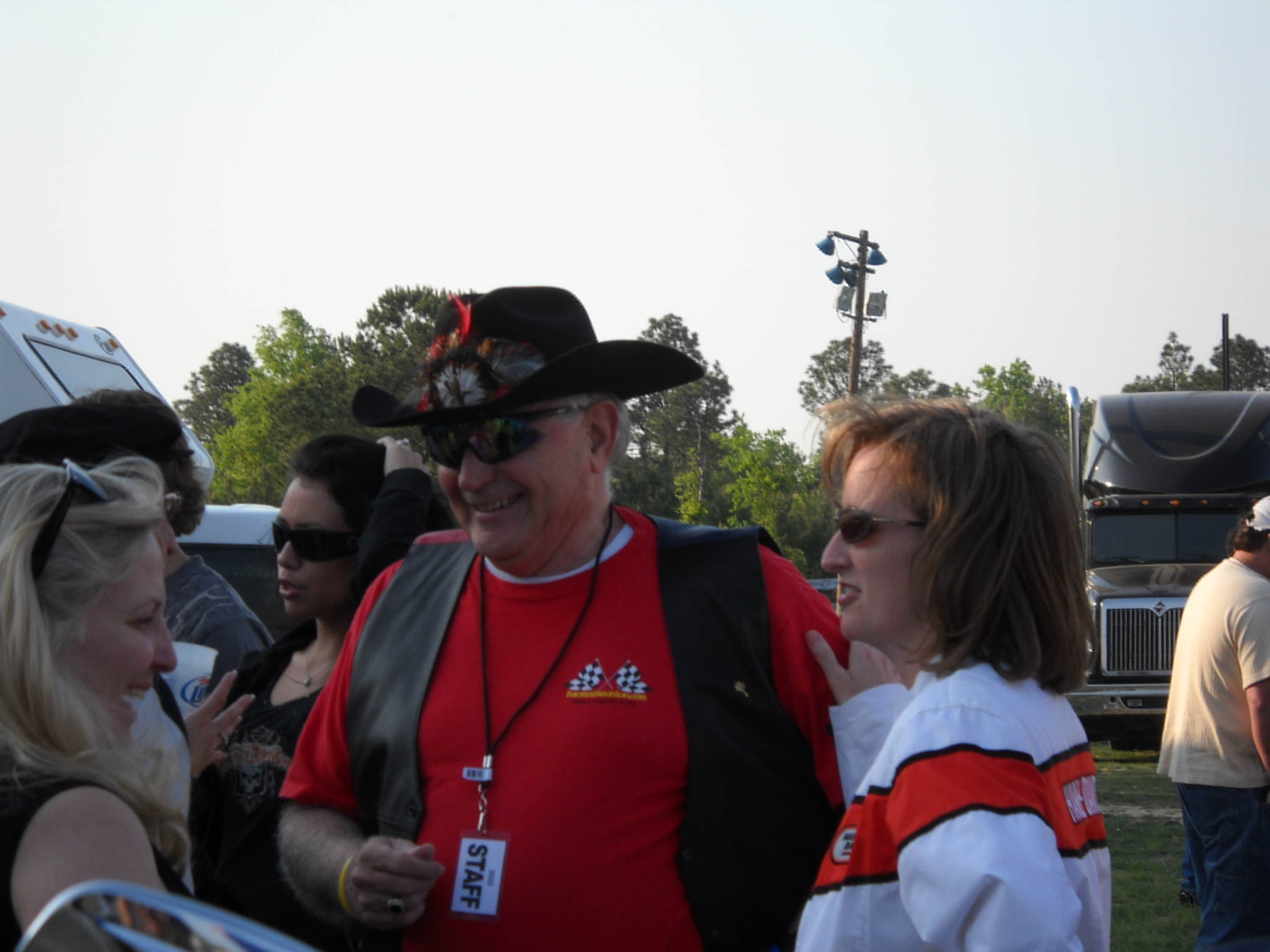 Tim Leeming and Mayor Elise Partin