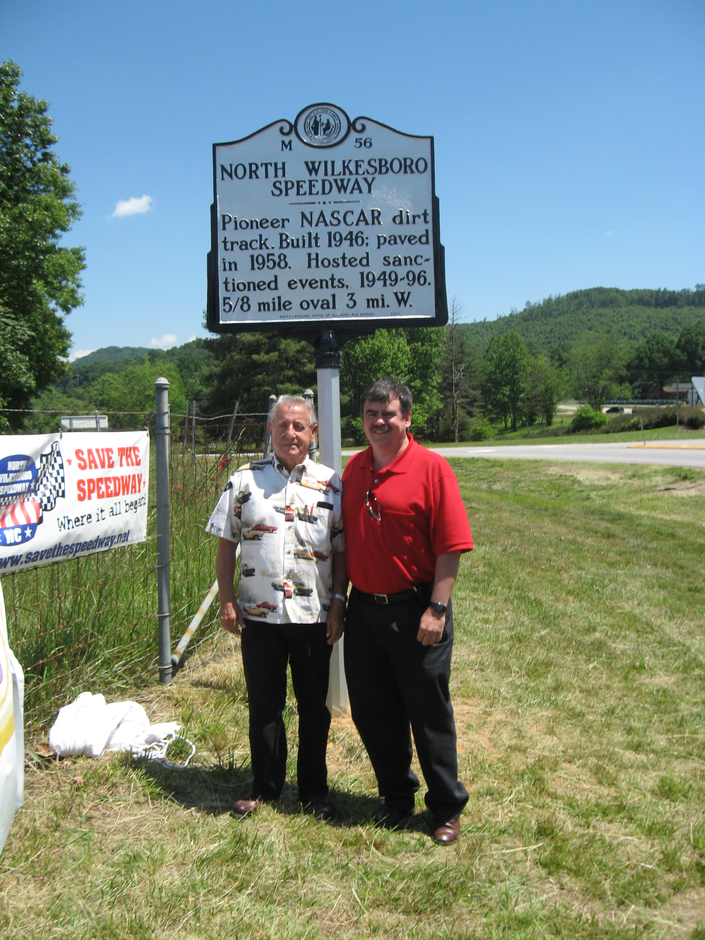 w/RexWhite @ Marker Dedication