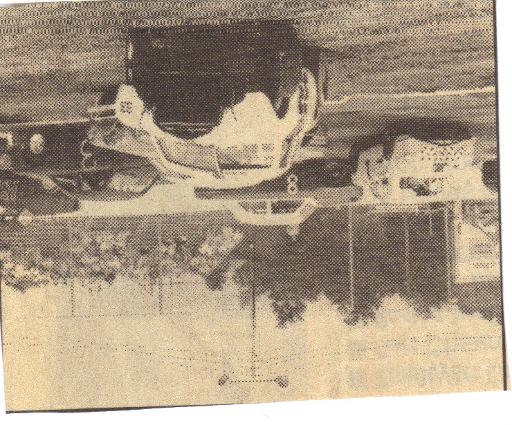 New Asheville speedway Hobby crash 1964