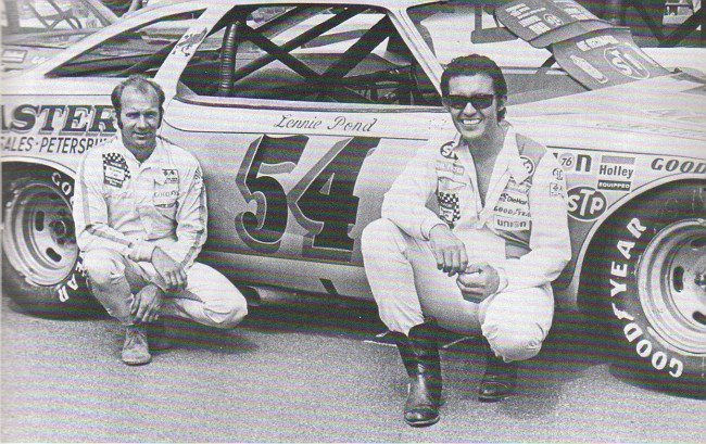 Lennie Pond and Richard Petty