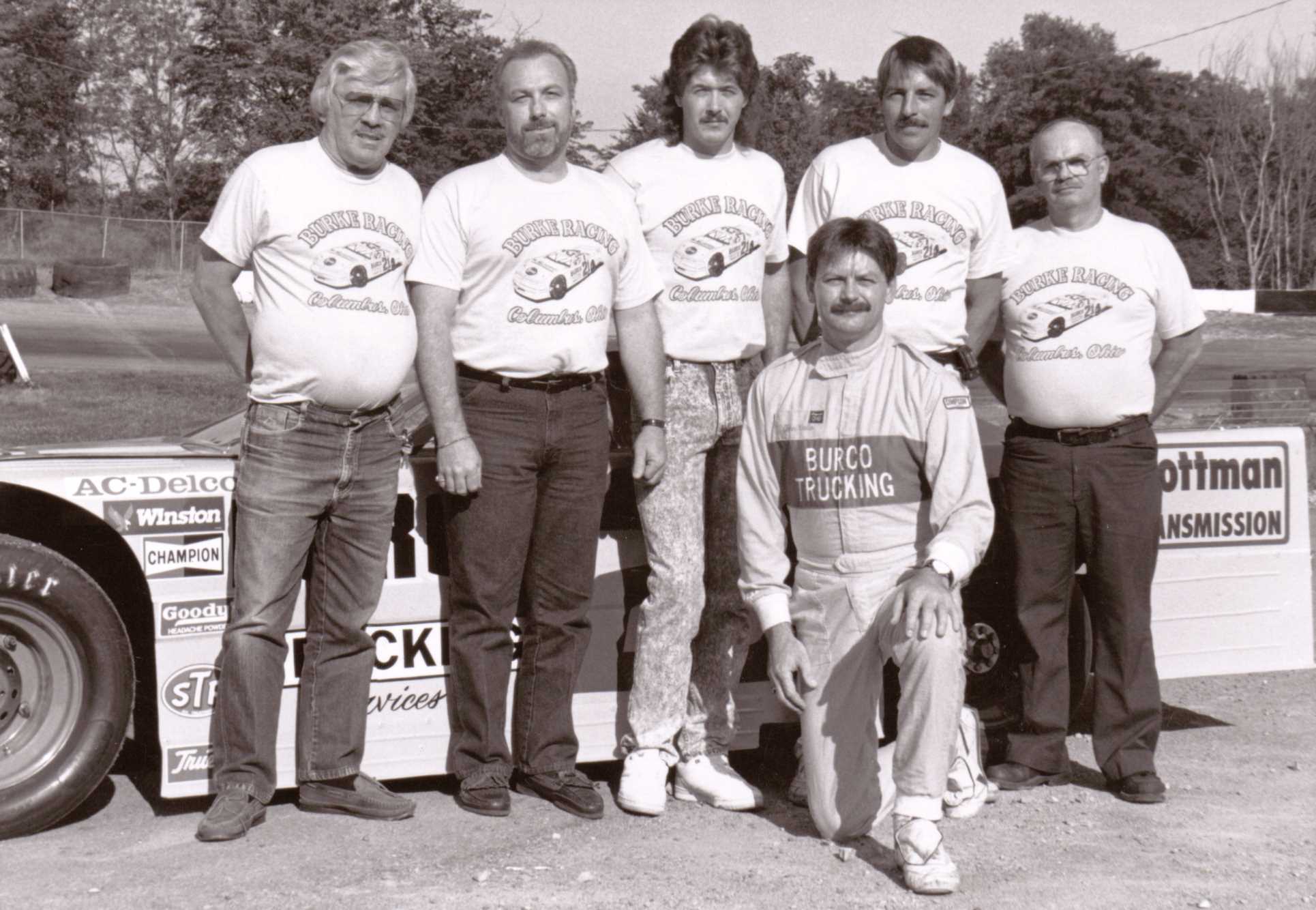 1990 Car #21 Team Photo, Shadybowl Speedway