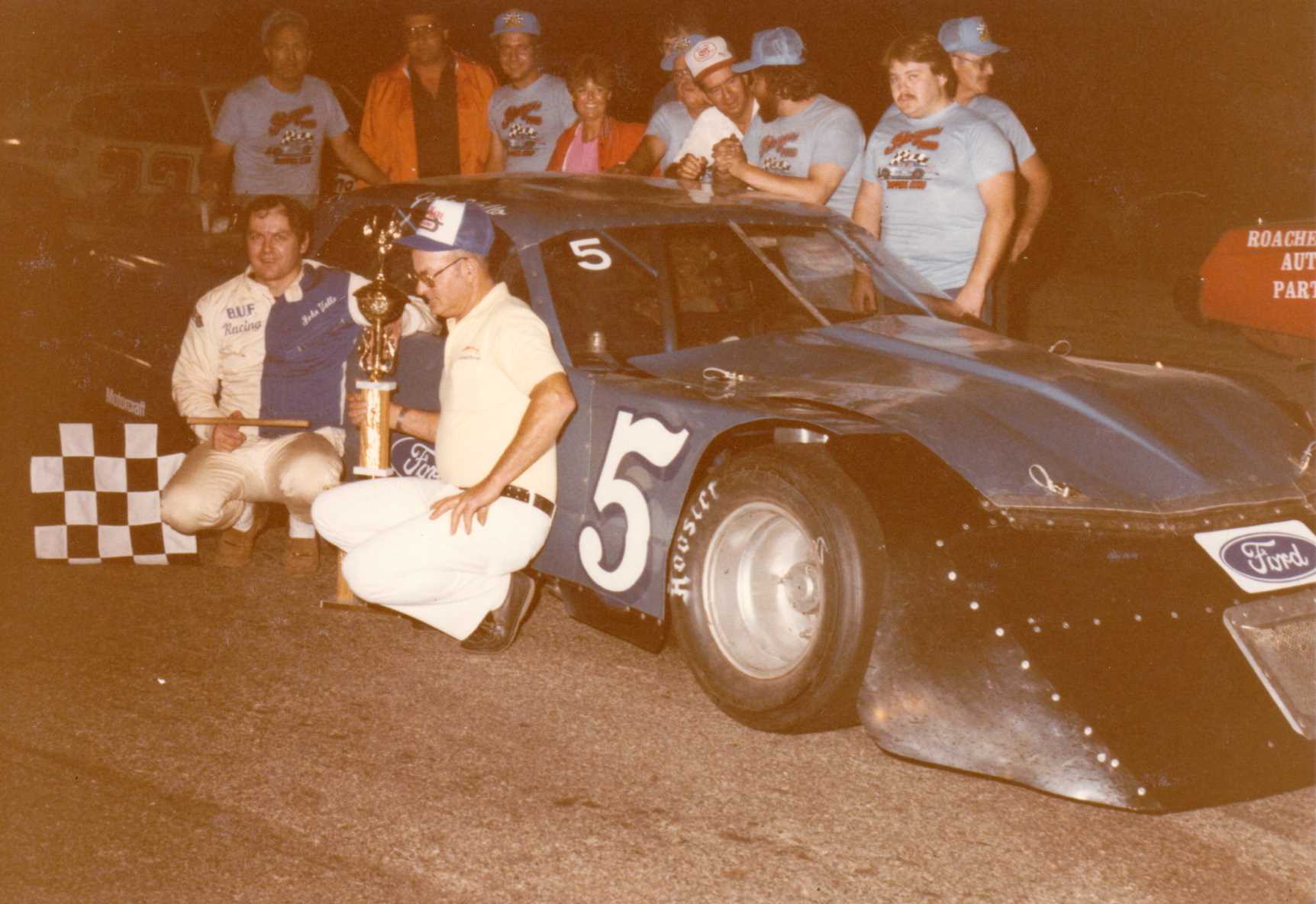 Feature Win (#77), 50 Lap, Kil-Kare Speedway, June 29, 1984