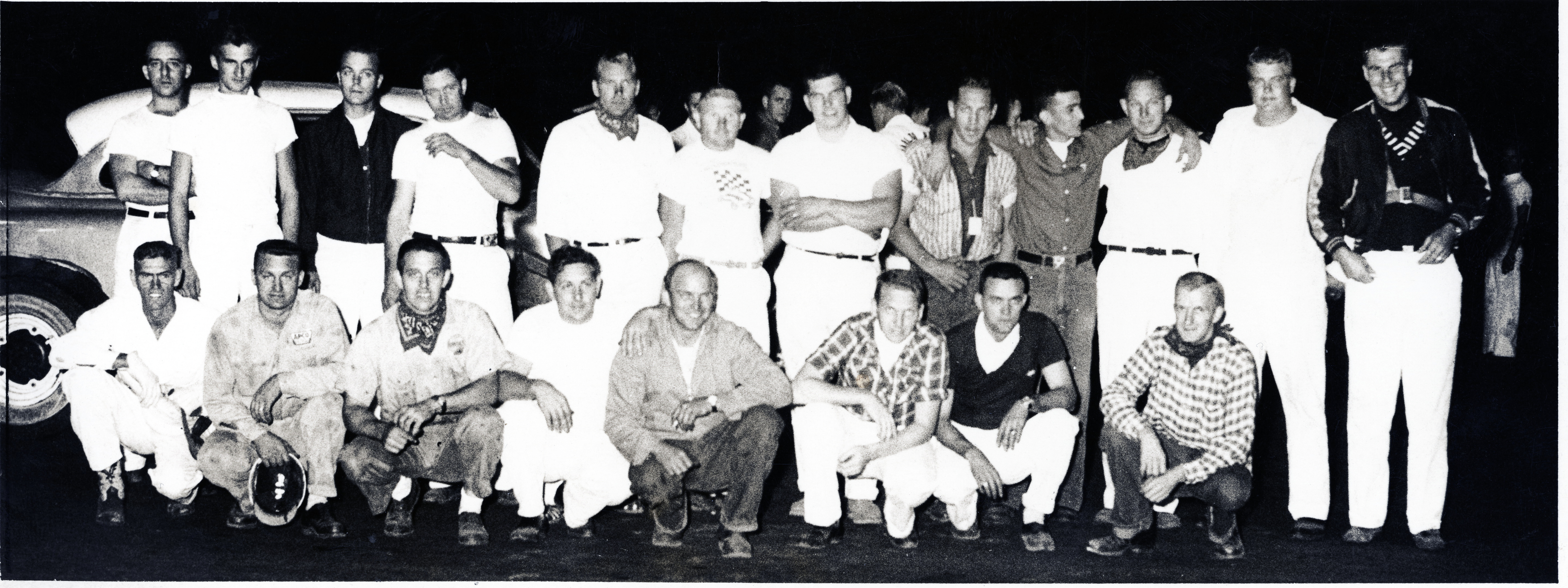 Tunis Speedway drivers–circa early 1950s