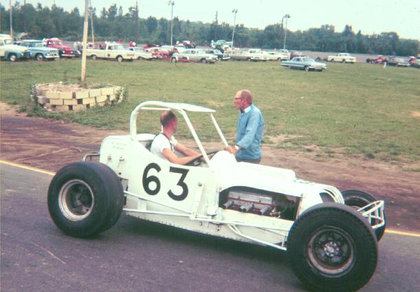 Mort Anderson standing