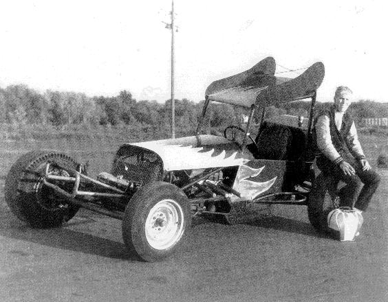 Randy Sweet in Bernie Schimmel car