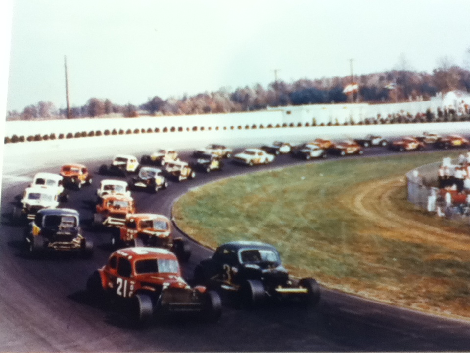 Eddie Royster Woods Brothers Coupe at Martinsville day it was crashed