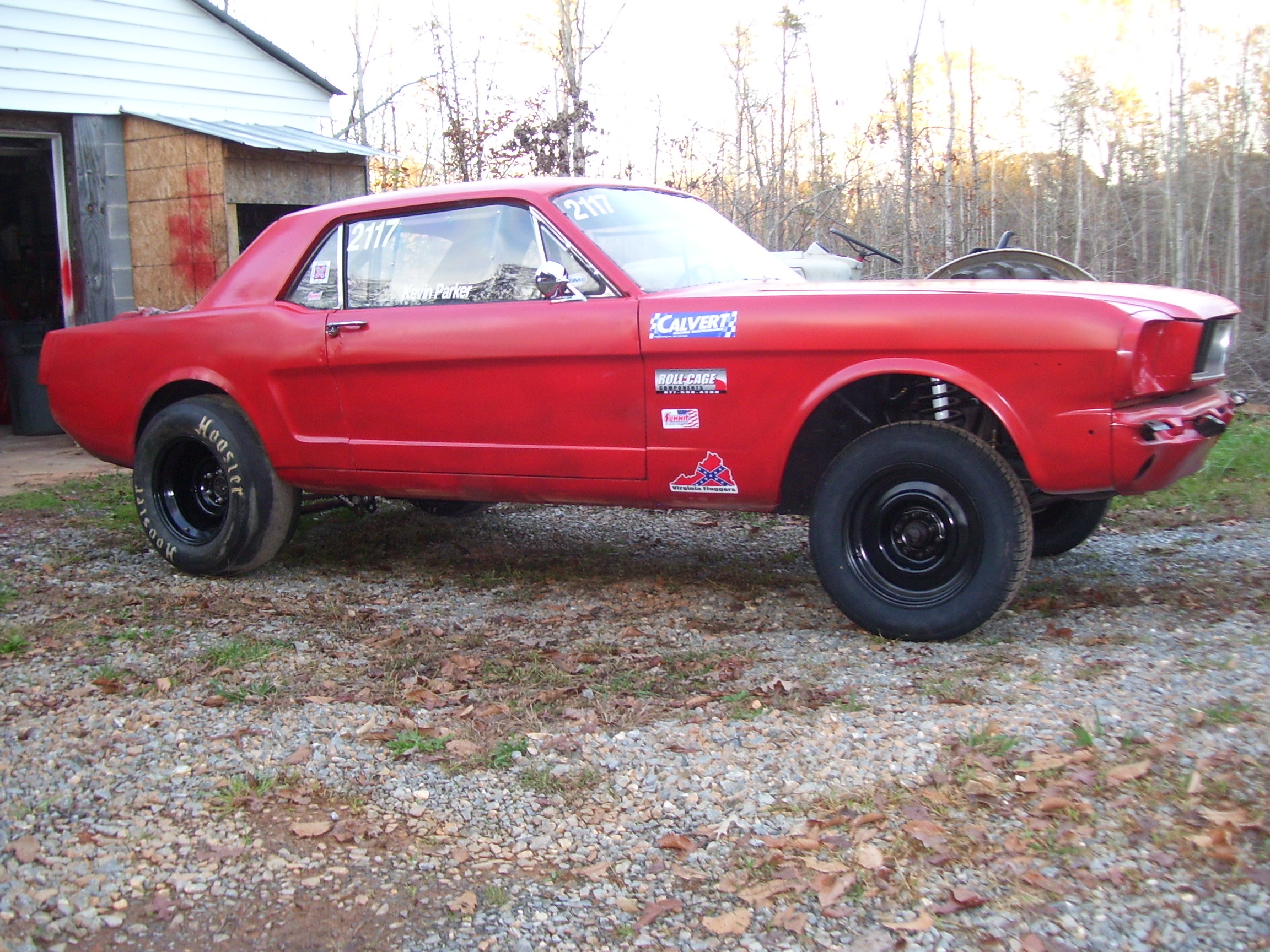Red Mustang