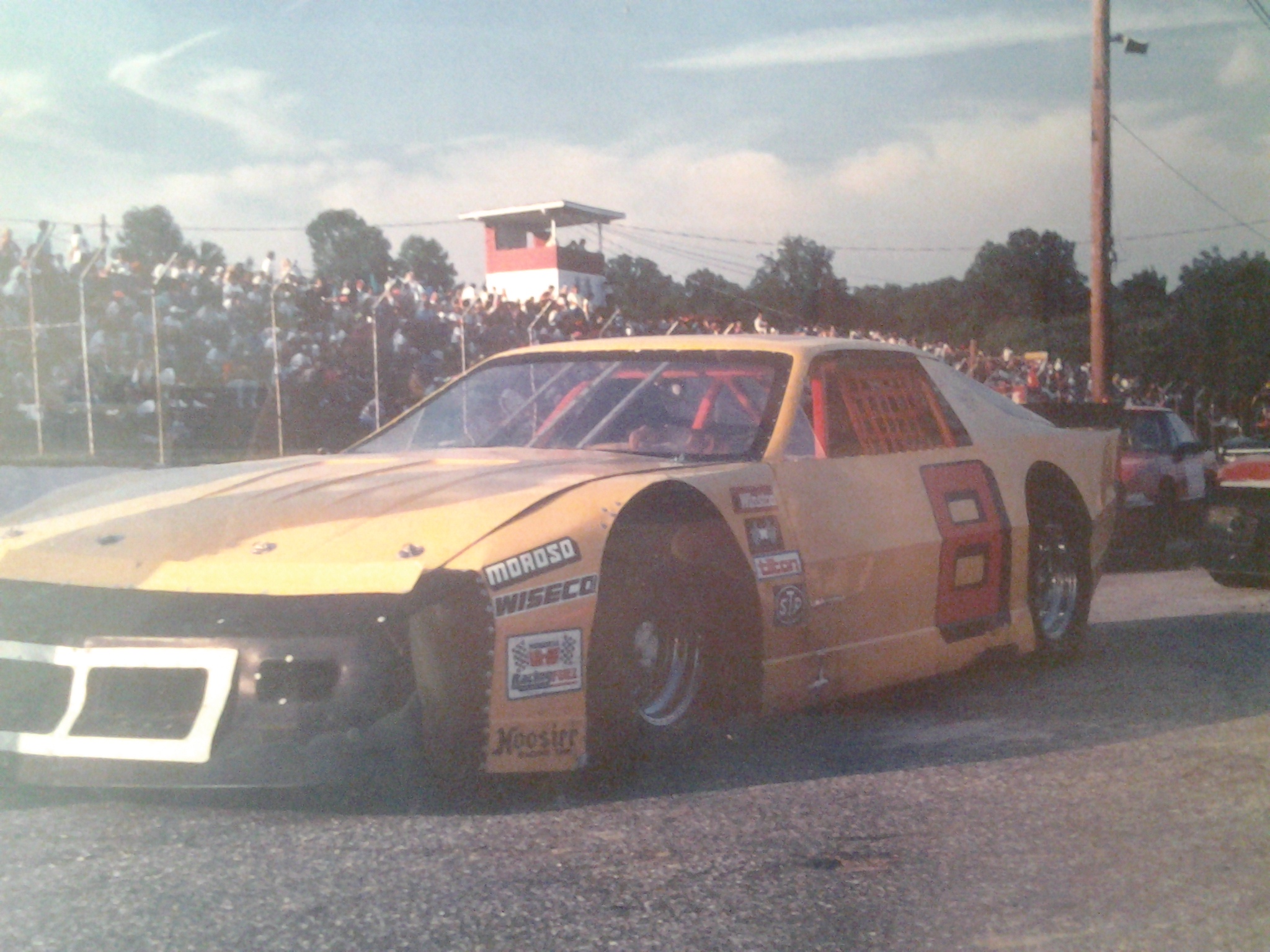 old yellow 1991 at Greenville Pickens Speedway
