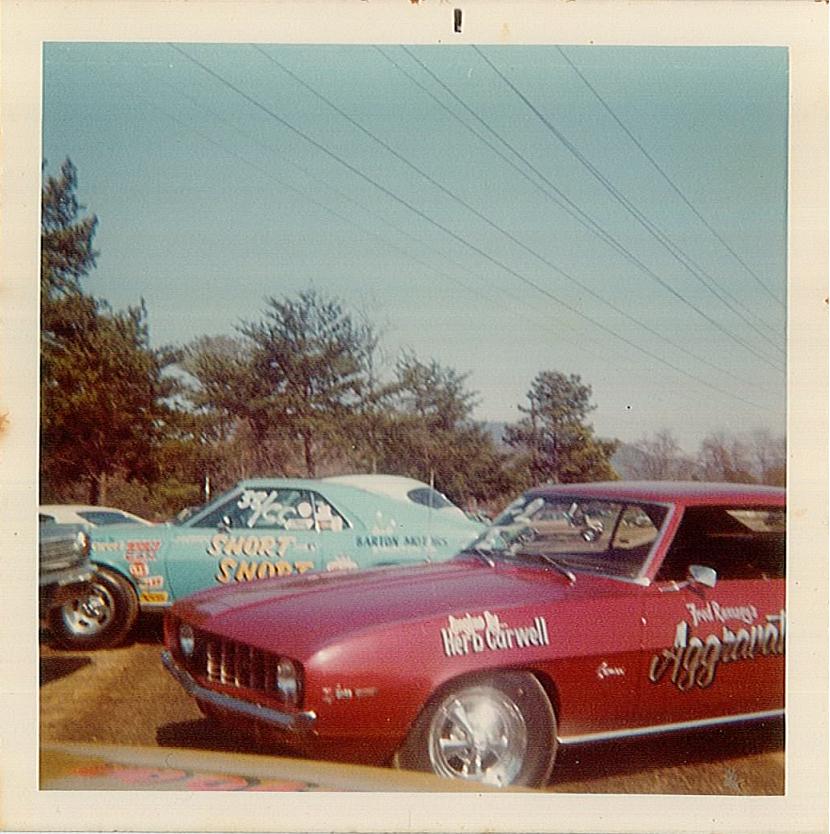 Fred R’s 69 Z/28 with JB’s (I think) AMX in the back ground