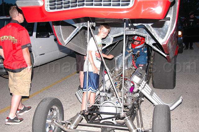 My son Riley making sure Im good to go sitting in the staging lanes at Cordova