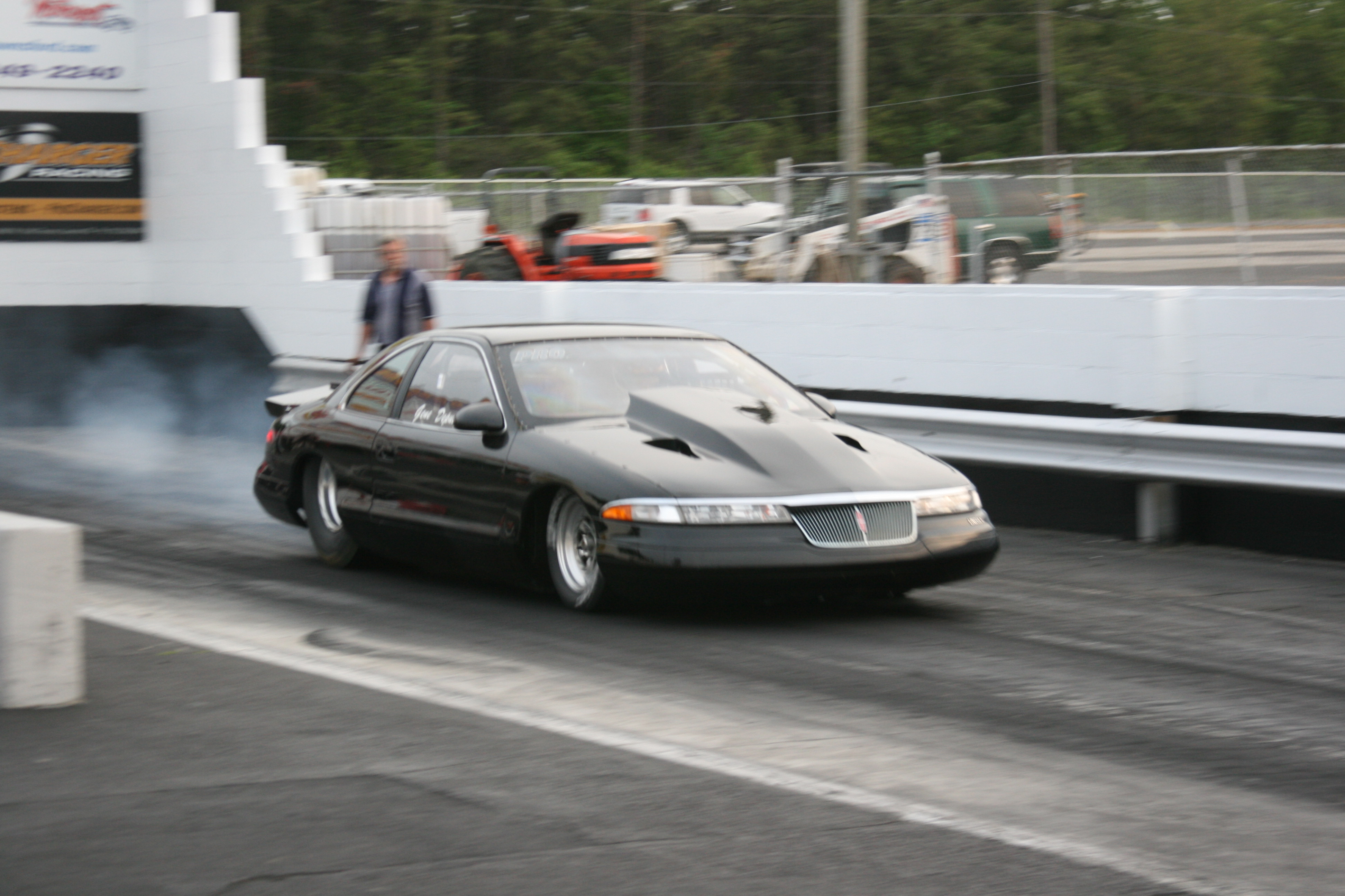 6 second Twin Turbo Lincoln Mark VIII at Atco NJ