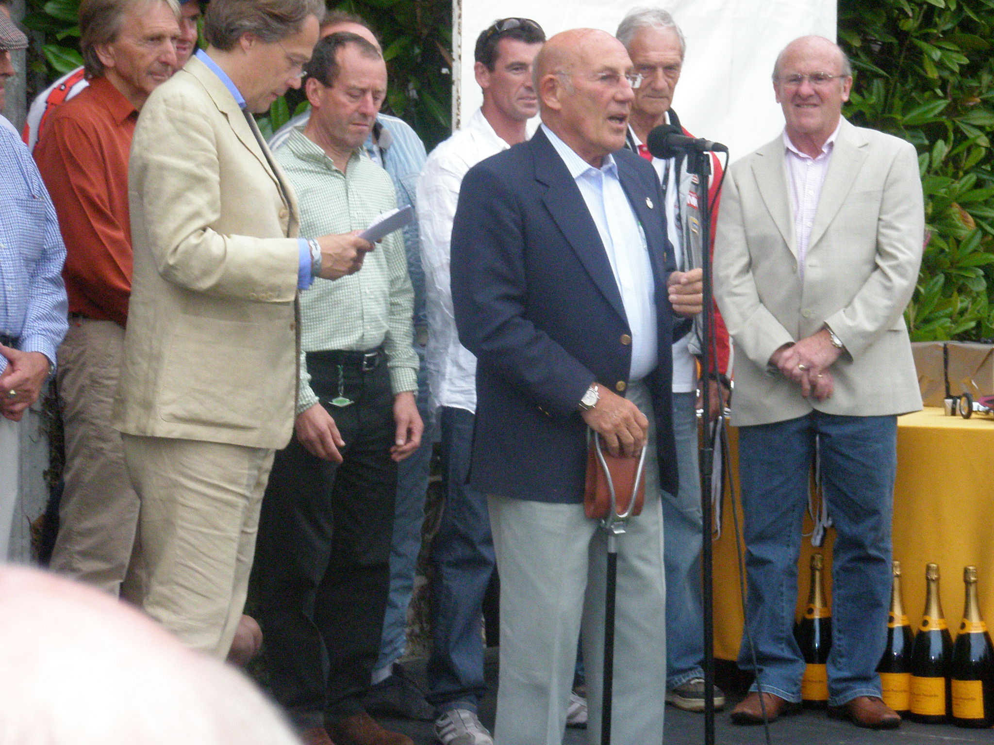 Sir Sterling Moss “loved the US Cacklefest”