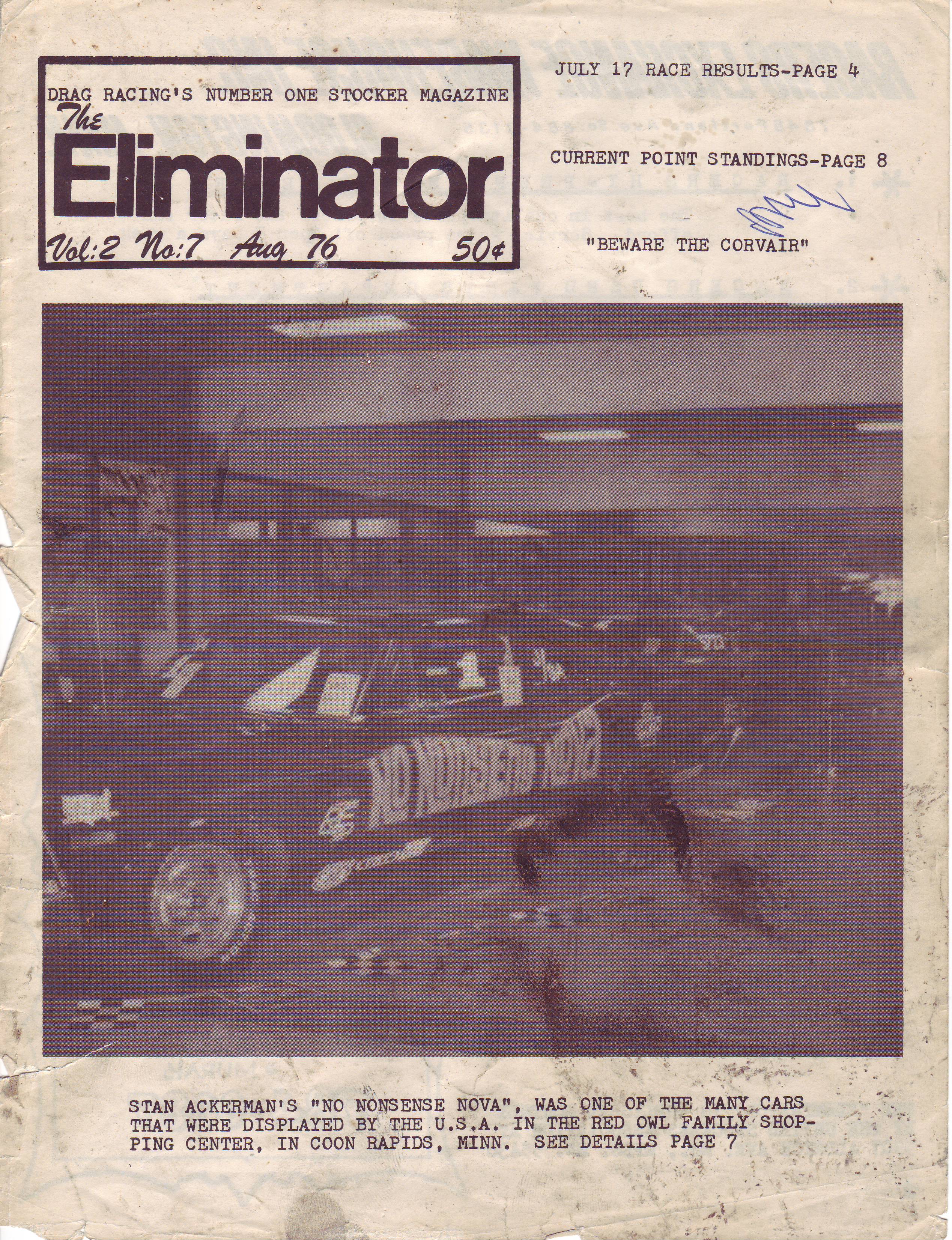 USA Elim Aug 76