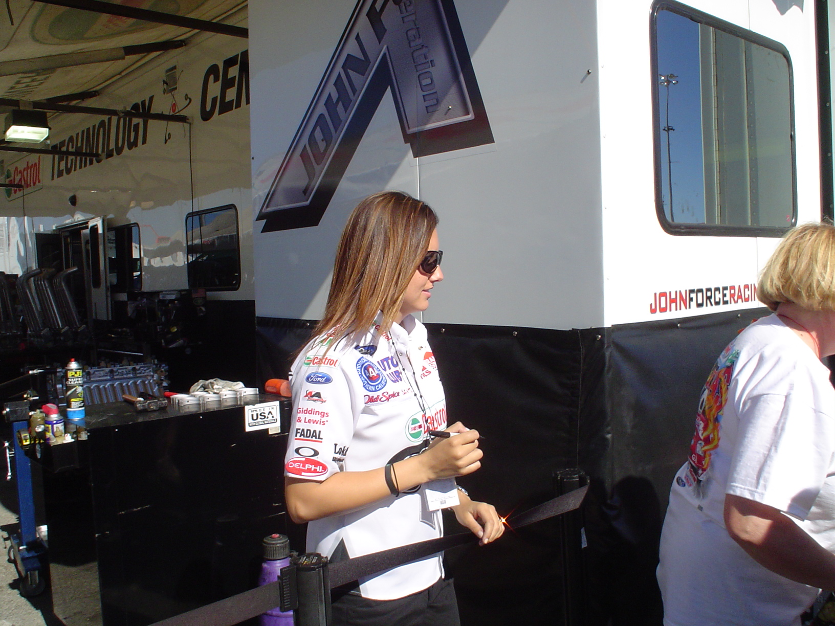 Ashley Force Autograph