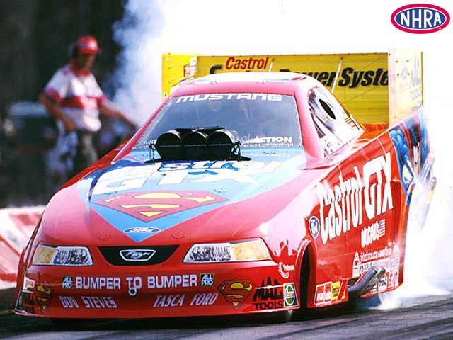 john force superman funny car