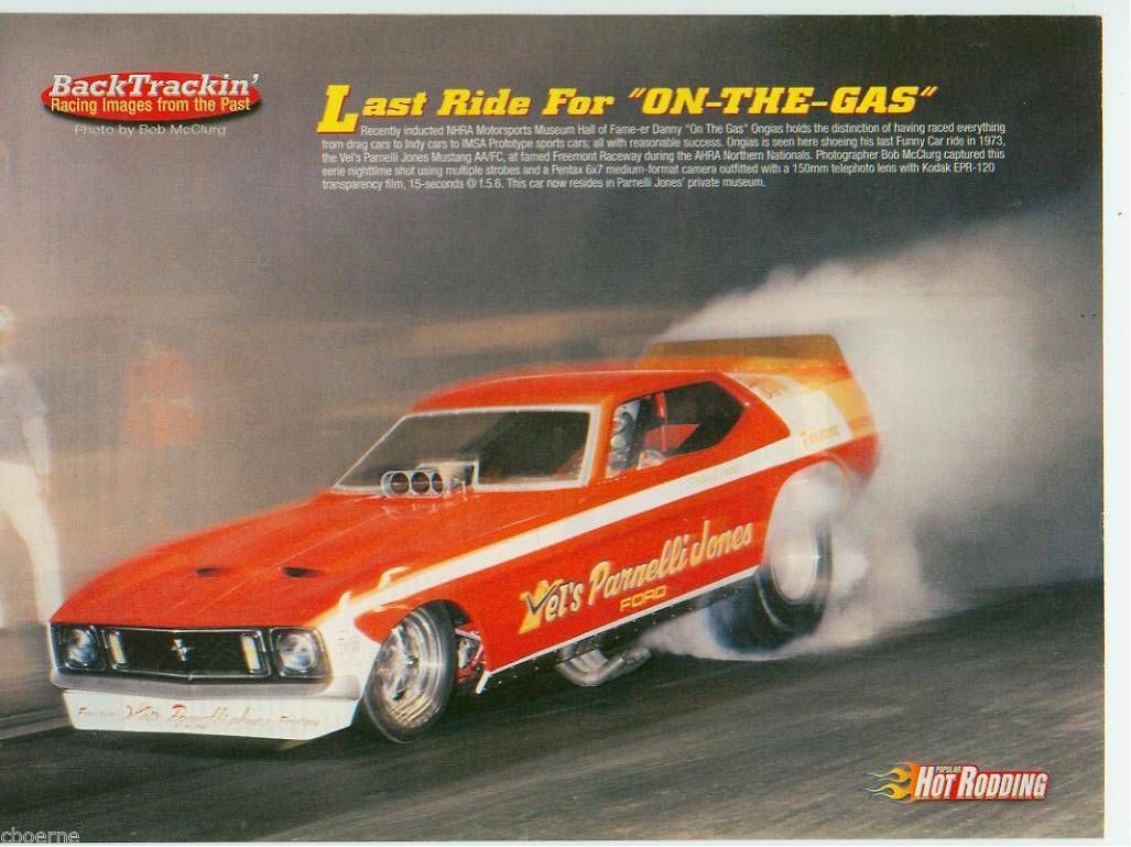 vels parnelli jones 1973 mustang funny car poster