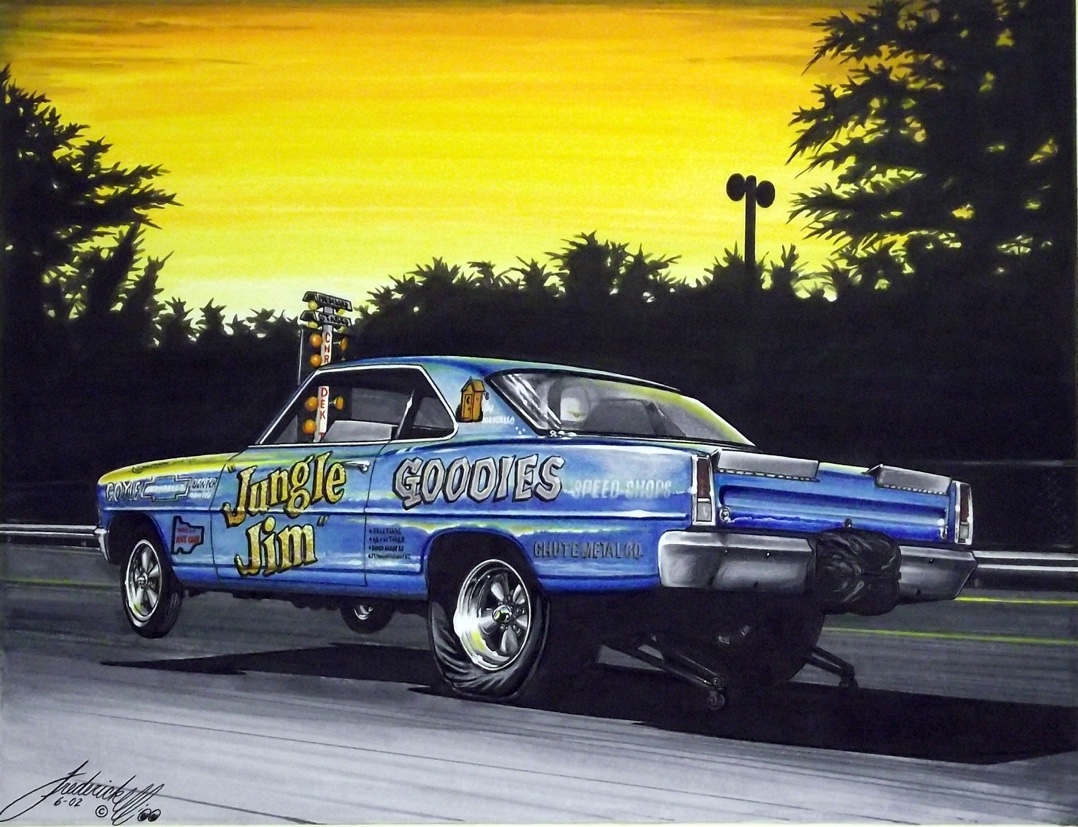 jungle jim nova funny car art