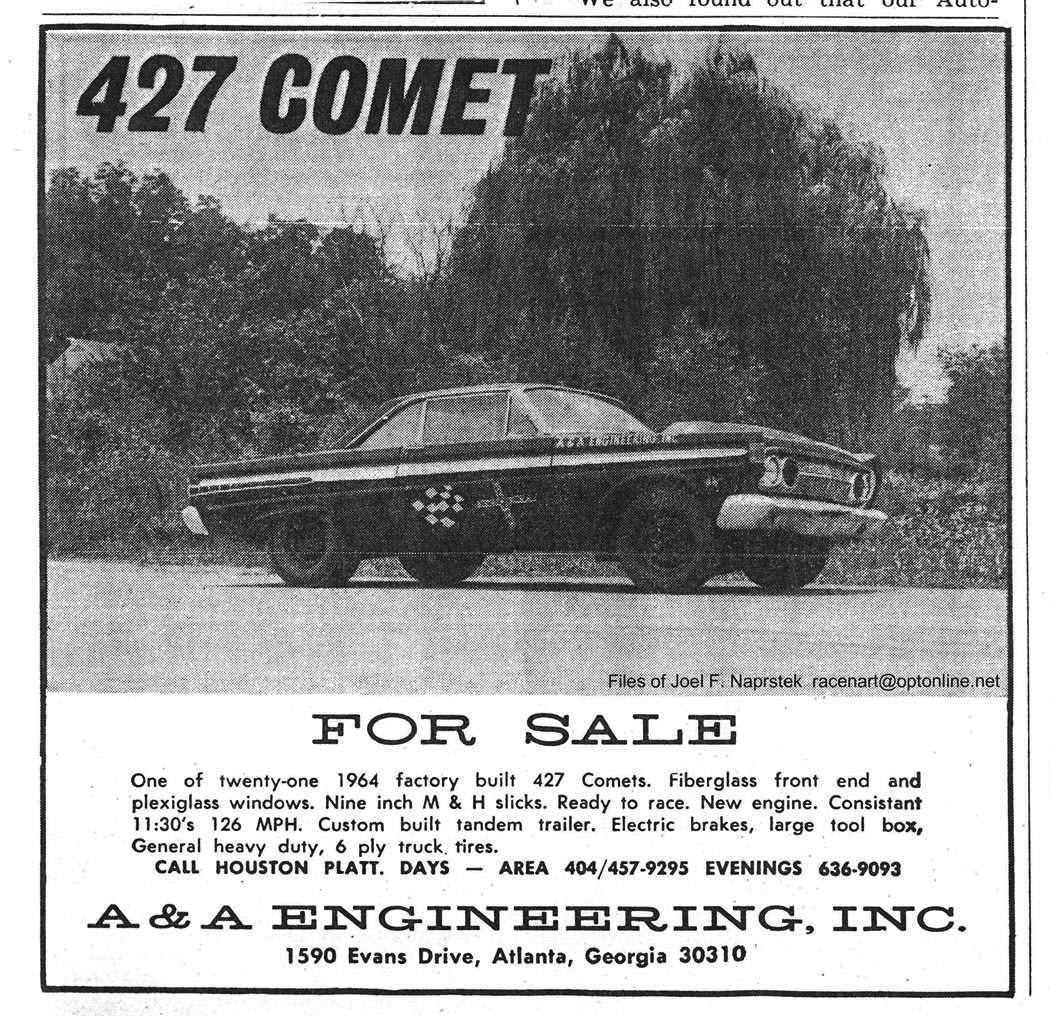 1964 Race Comets