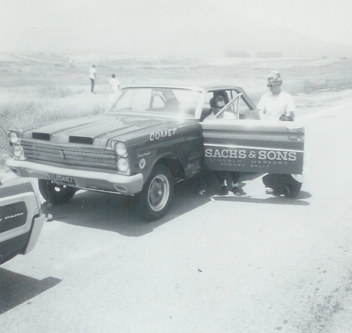 Helen Sachs’ X/FX Cyclone Comet at 1965 HRM Championships