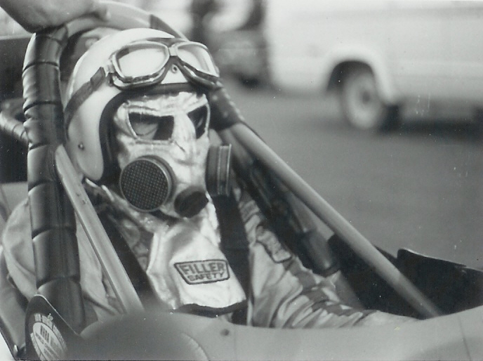 Unidentified racer at Bonneville Raceway