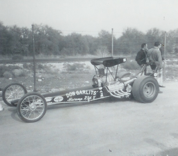 Don Garlits’ Swamp Rat V at 1963 Winternationals