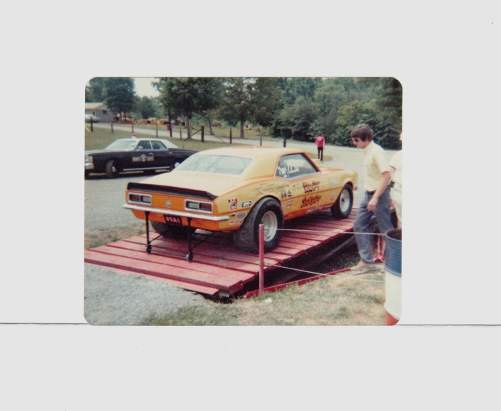 RANDY SNODDY E/MP CAMARO NHRA RECORDHOLDER MORTS PIC