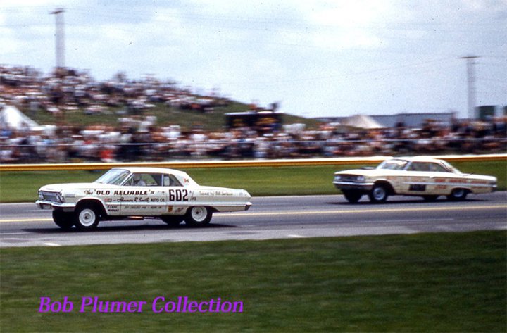 Dave Strickler and Old Reliable IV A/FX beats Dick Brannon 1963 U.S.Nationals at Indy