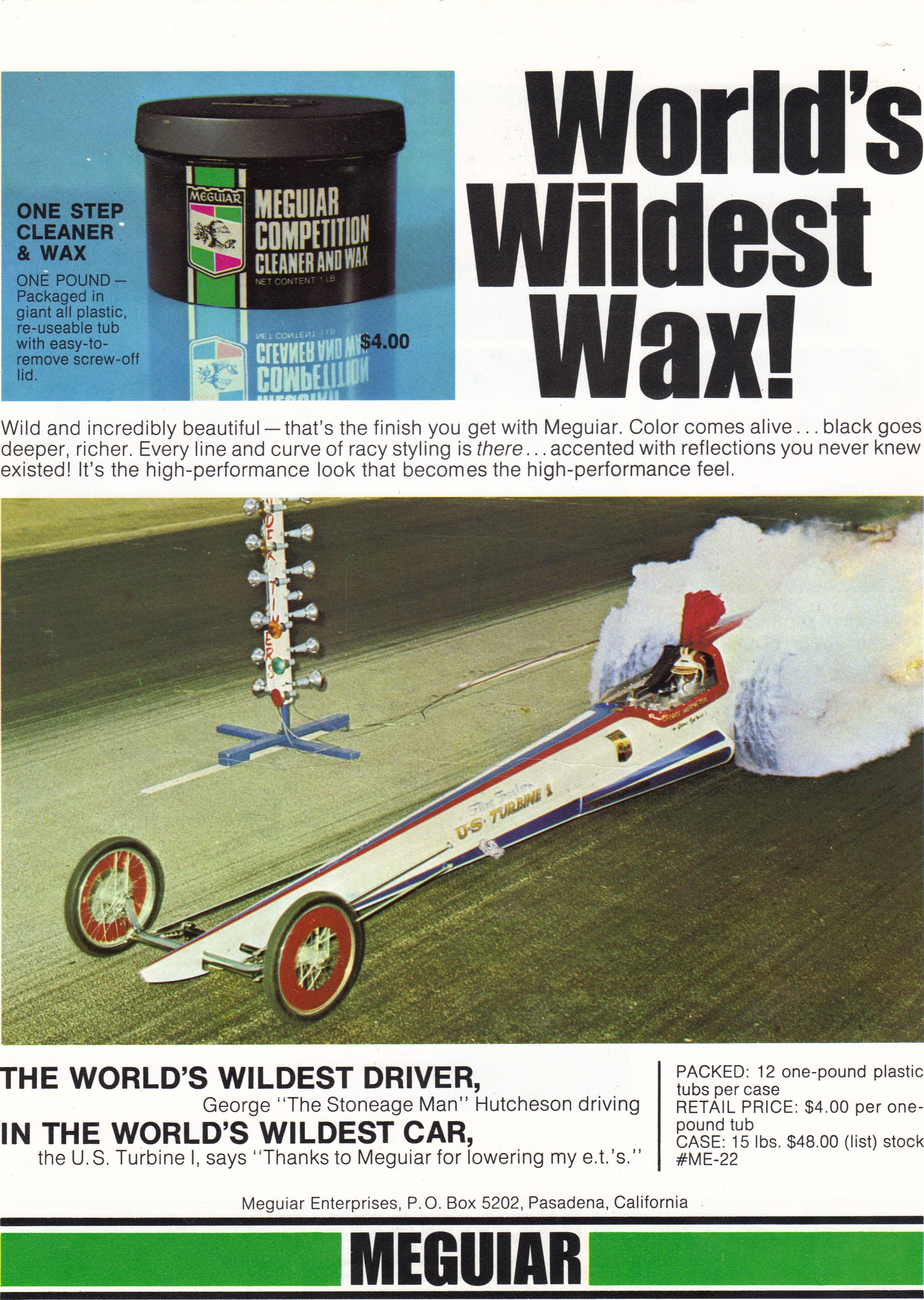 this is a brochure that meguiar used as a hand out