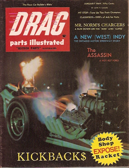 Drag Parts cover George Hutcherson