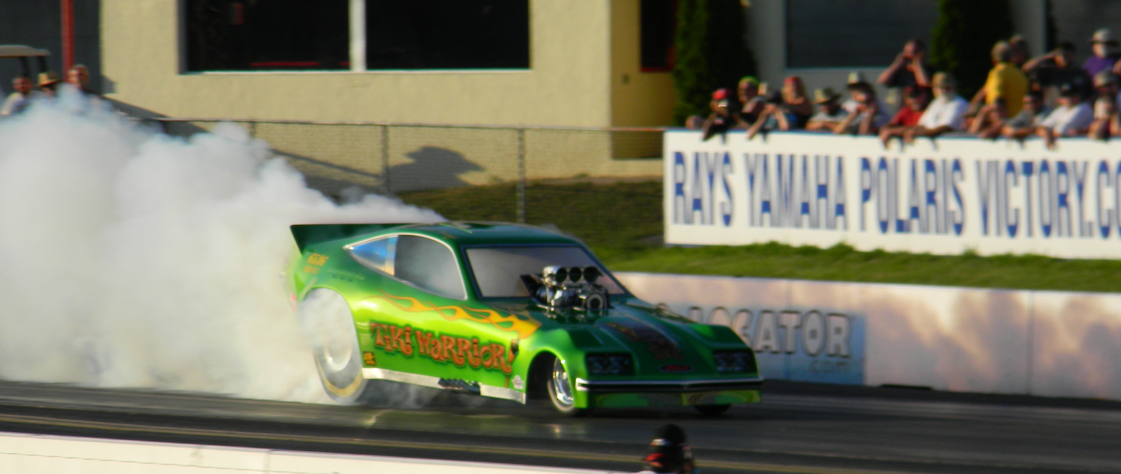 Tiki Ron, Tiki Warrior King of Burnouts!