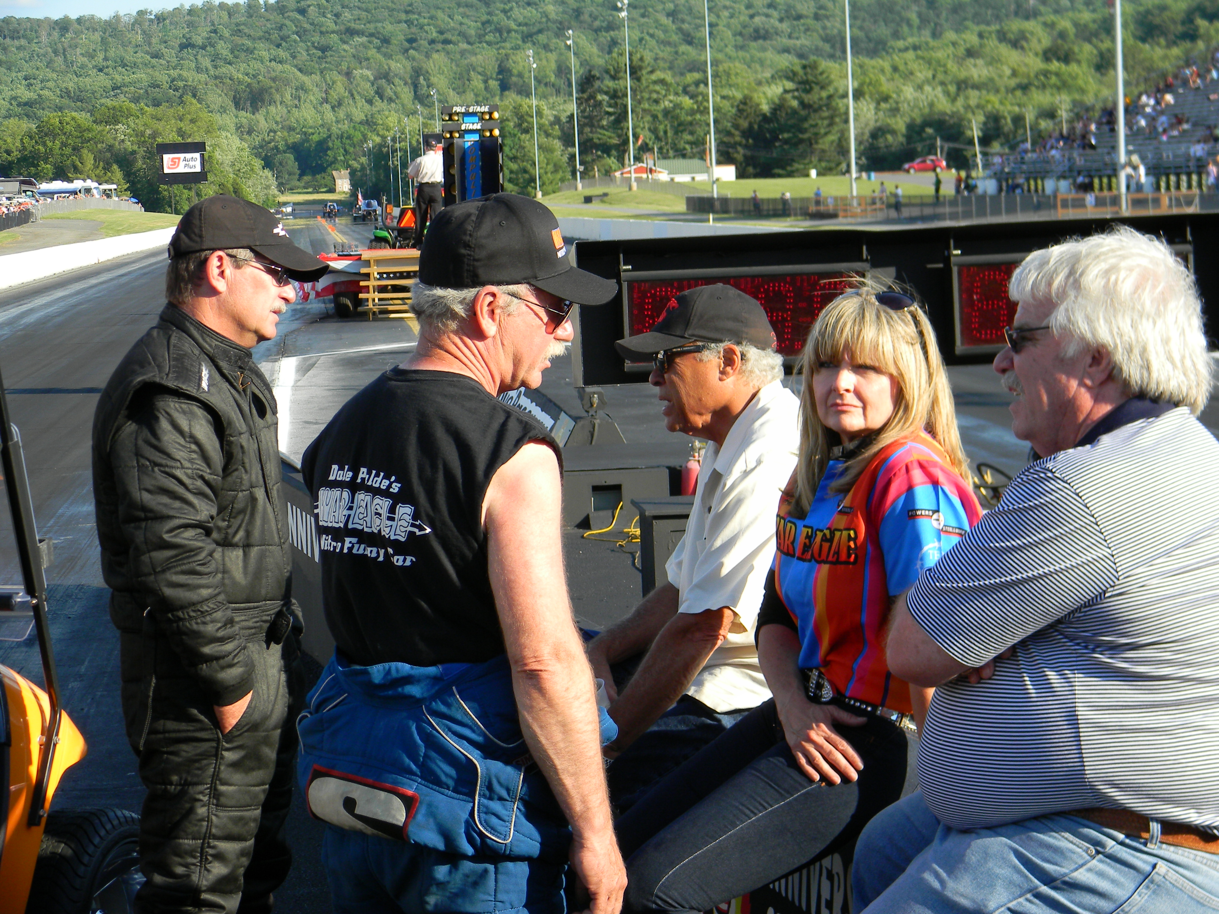 The stories they can tell! frank Hawley,Dale Pulde,Don Prudhomme,Valarie Harrell,Raymond…