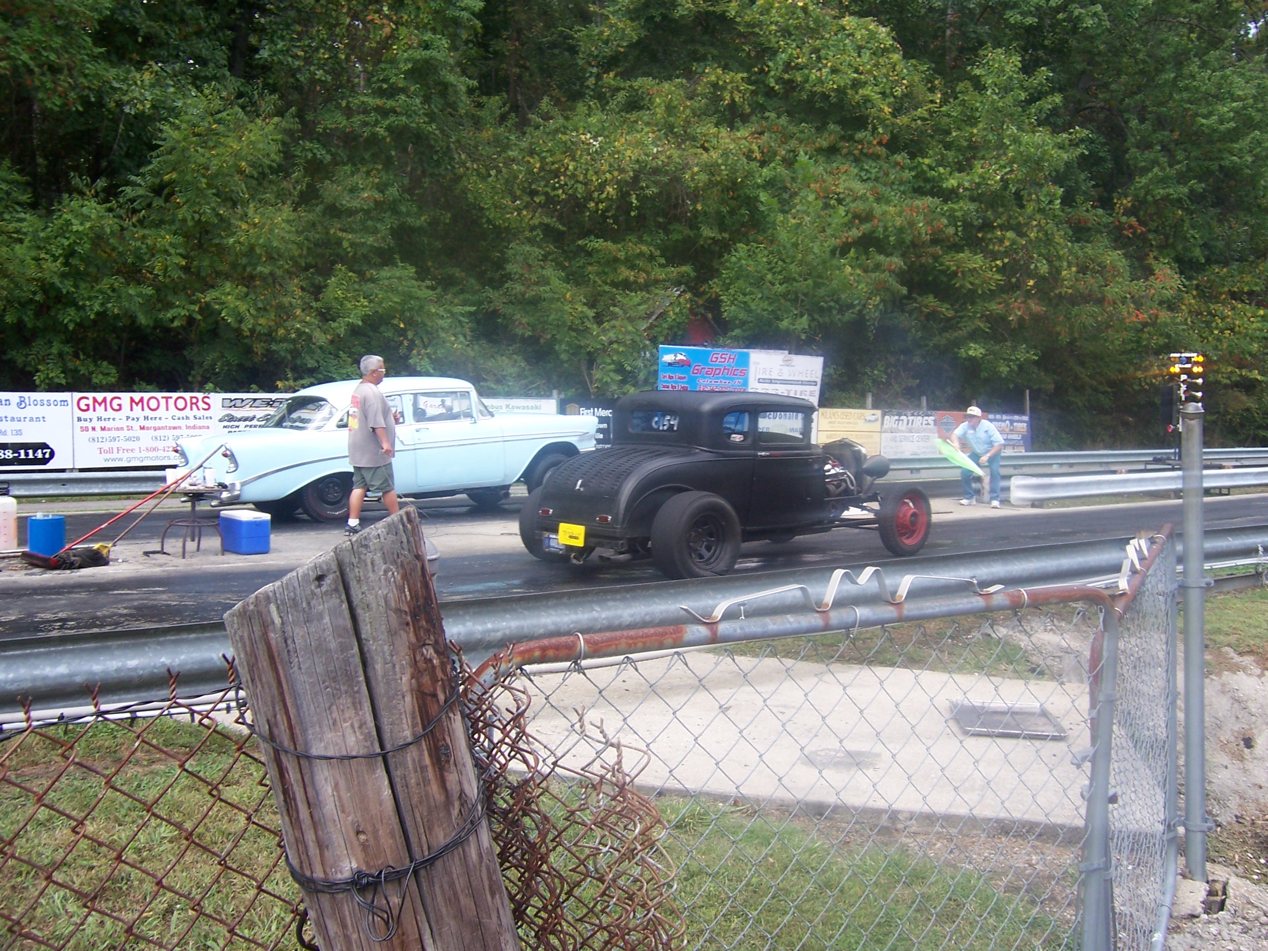 30 ford coupe 56 Chevy Gasser