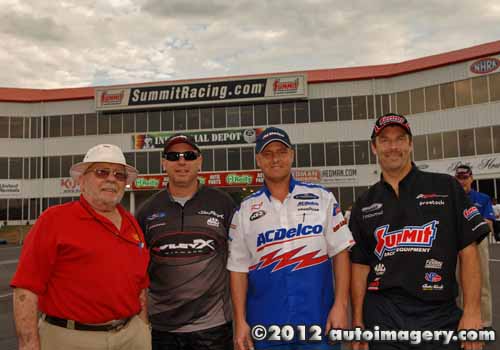 4 PRO STOCK DRIVERS ALL IN THE SAME PLACE AT THE SAME TIME