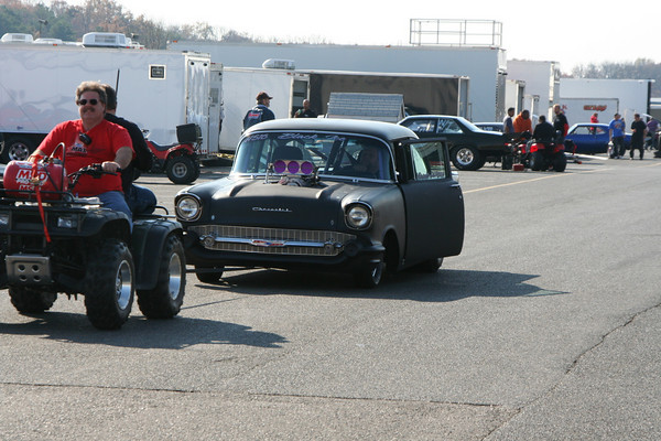 towing back to pits