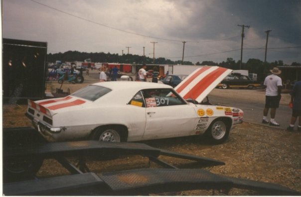 Mountain Motor Nationals Driving Tom Parrett’s Big Block Camaro.