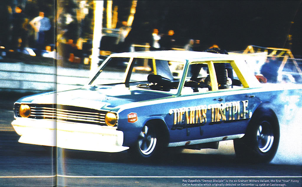 Ray Zygadlo first aussie funny car
