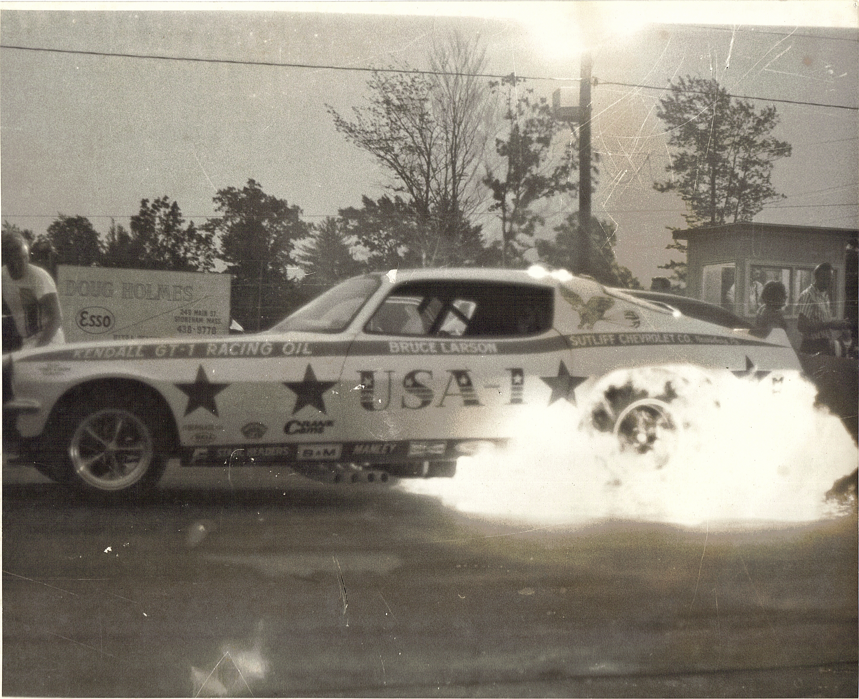 USA-1 Fire Burnout