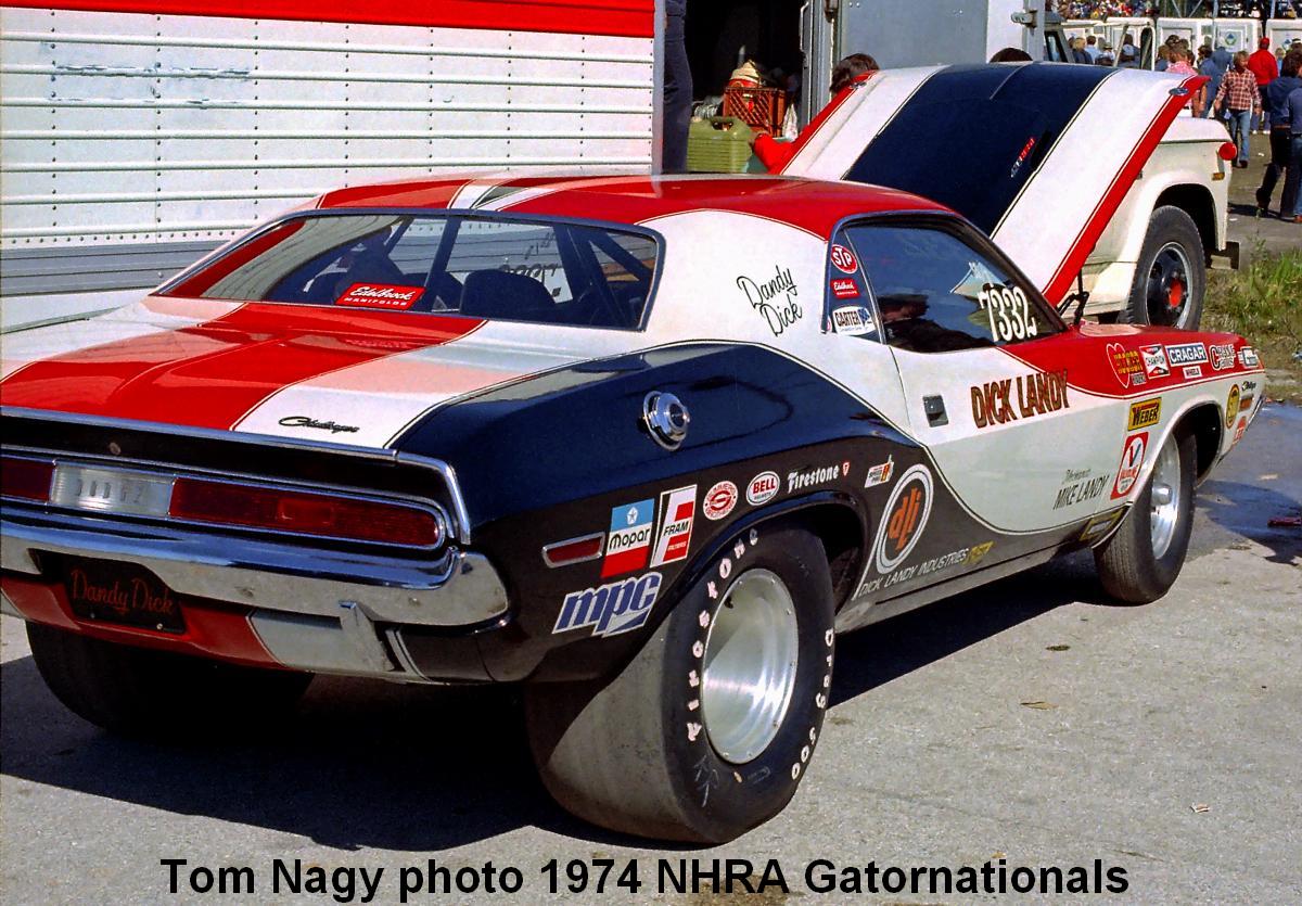 Dick Landy 1974 NHRA Gatornationals