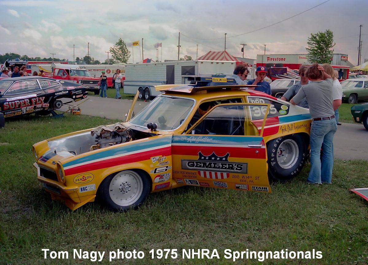 Ron Hutter 1975 NHRA Springnationals #1a