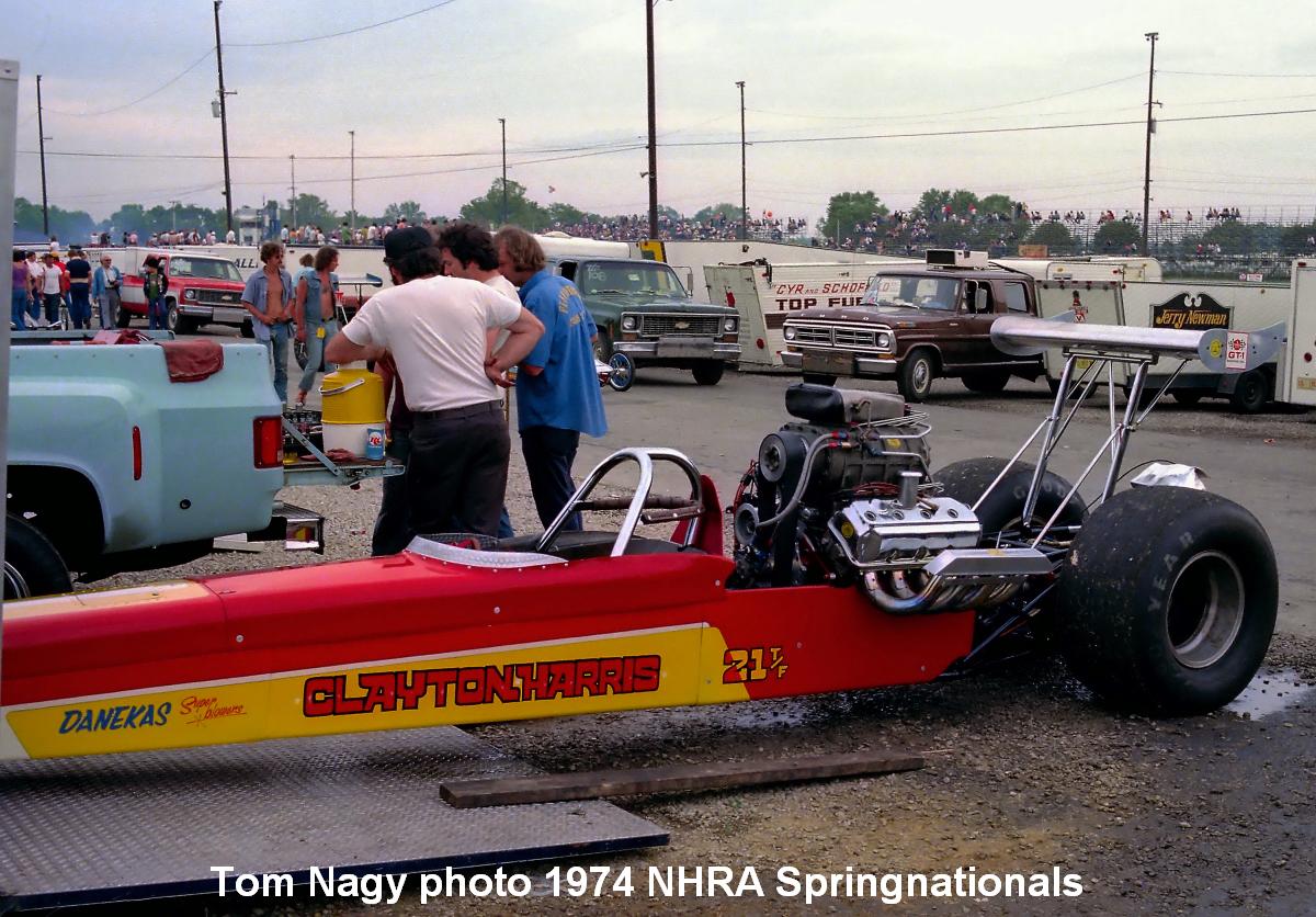 Clayton Harris 1974 NHRA Springnationals #1a